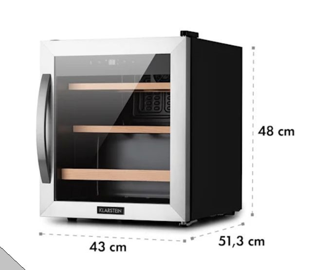 Klarstein Vinamour 12Uno Chłodziarka Do Wina U805 Turza śląska