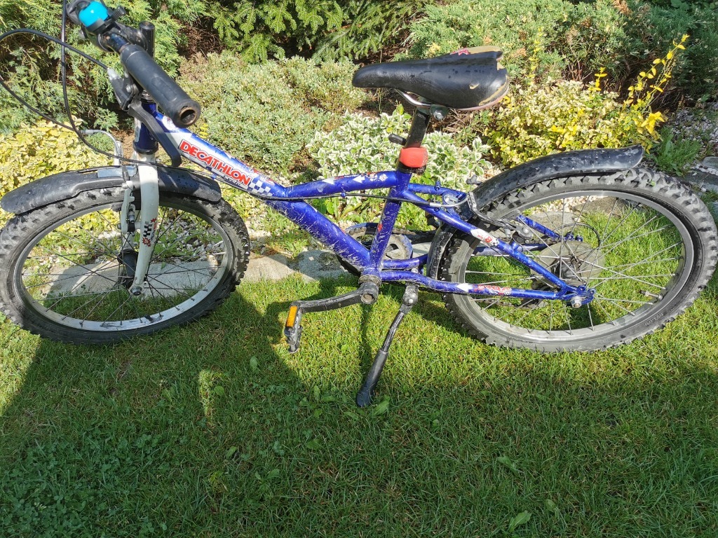 Rower decathlon 20 cali dziecięcy Dobrzykowice Licytacja na Allegro Lokalnie