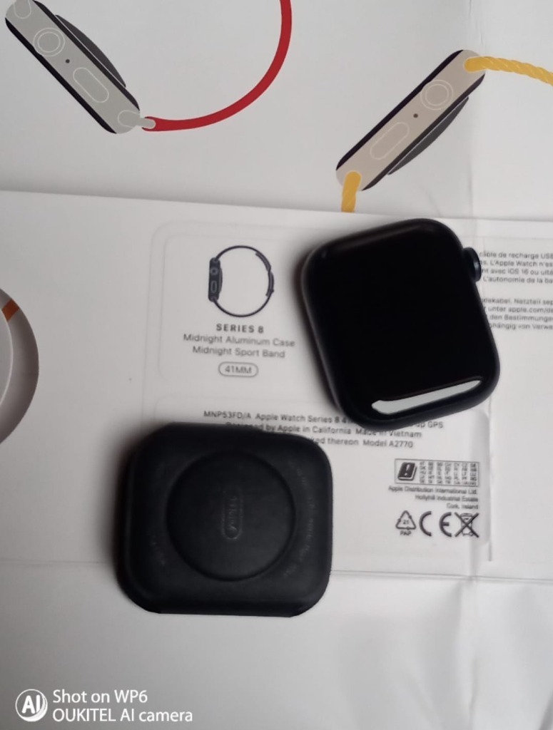 Apple Watch Series 8 GPS 41mm A2770 Sulechów Licytacja na Allegro