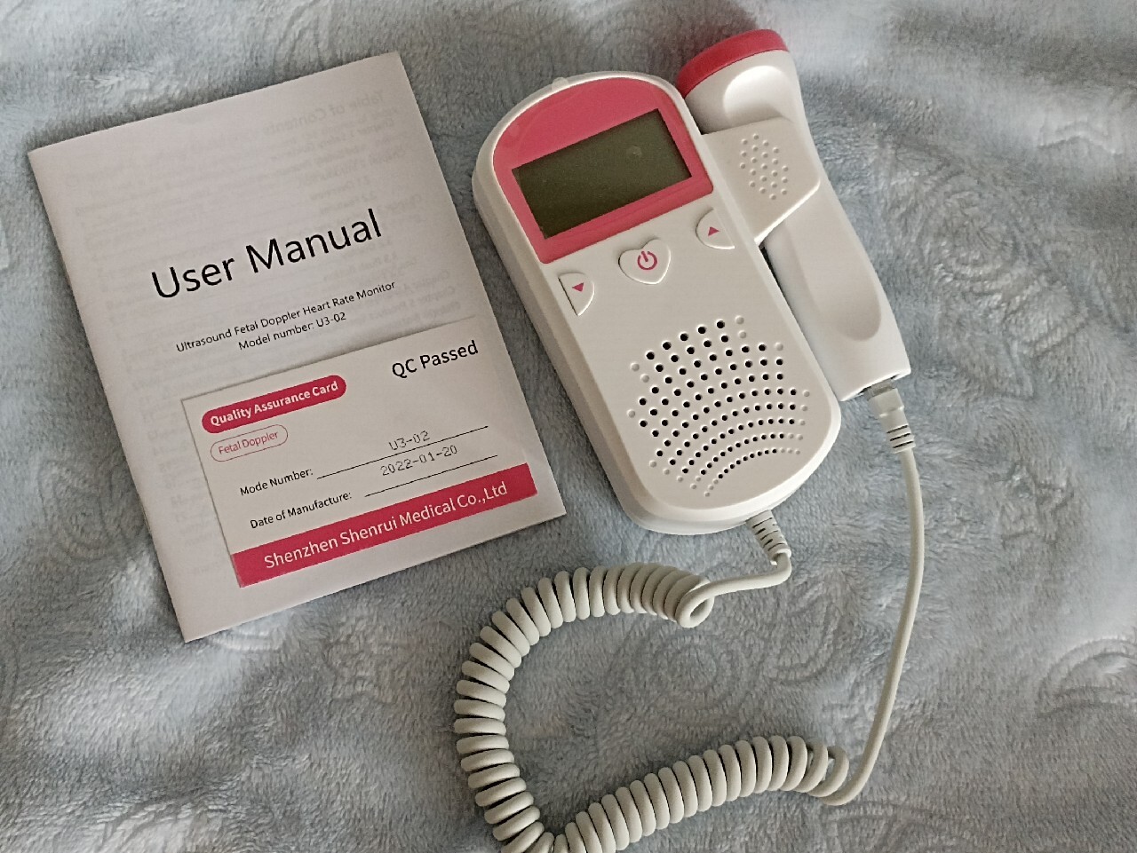 Detektor tętna płodu Fetal Doppler U302+ żel USG Namysłów Kup