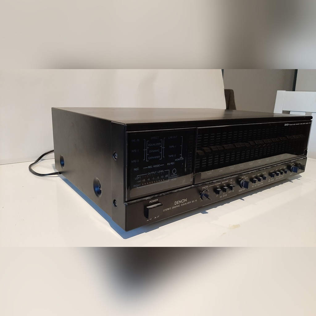 Denon DE70 Korektor ,equalizer High Endowy Szczecin Licytacja na