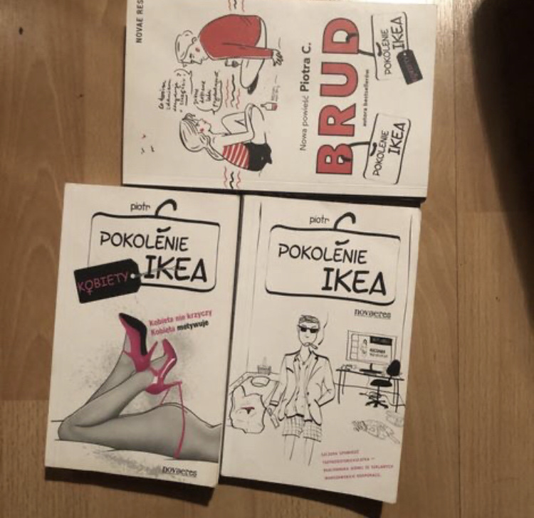 Piotr C Pokolenie Ikea cz1 + cz2 + Brud Kup teraz za 40,00 zł
