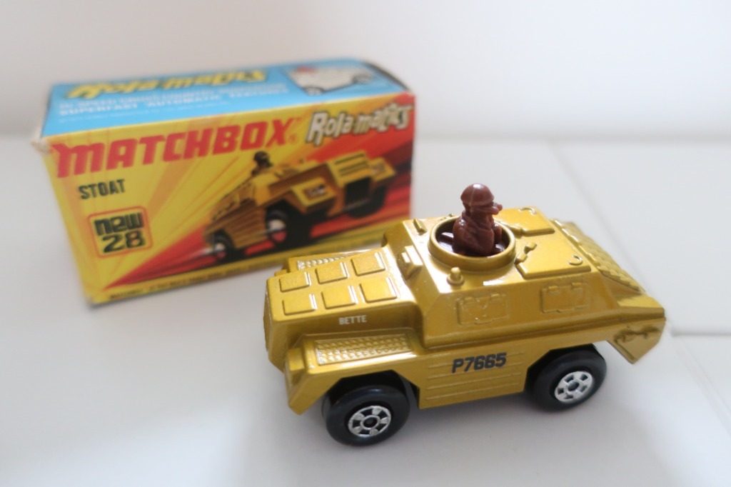 zabawka PRL Matchbox Stoat 28 1973r. Sopot Licytacja na Allegro