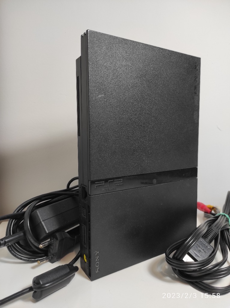 Konsola Playstation2 PS2 SLIM SCPH77004 *modchip* ????d?? Kup teraz
