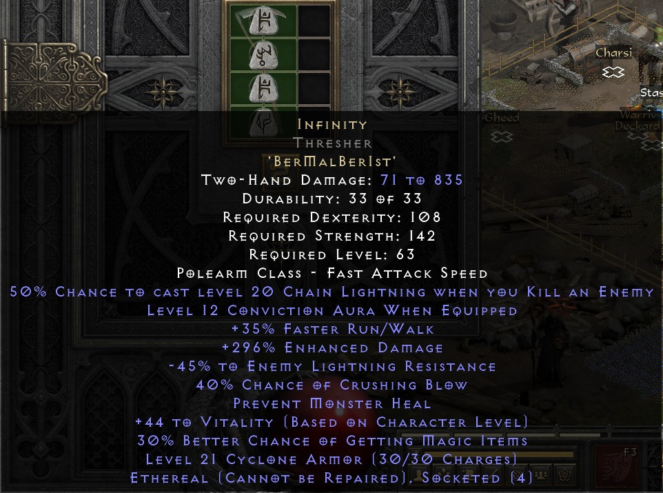 Lader Resurrected Diablo 2 Infinity Nieskończoność Kraków Kup teraz