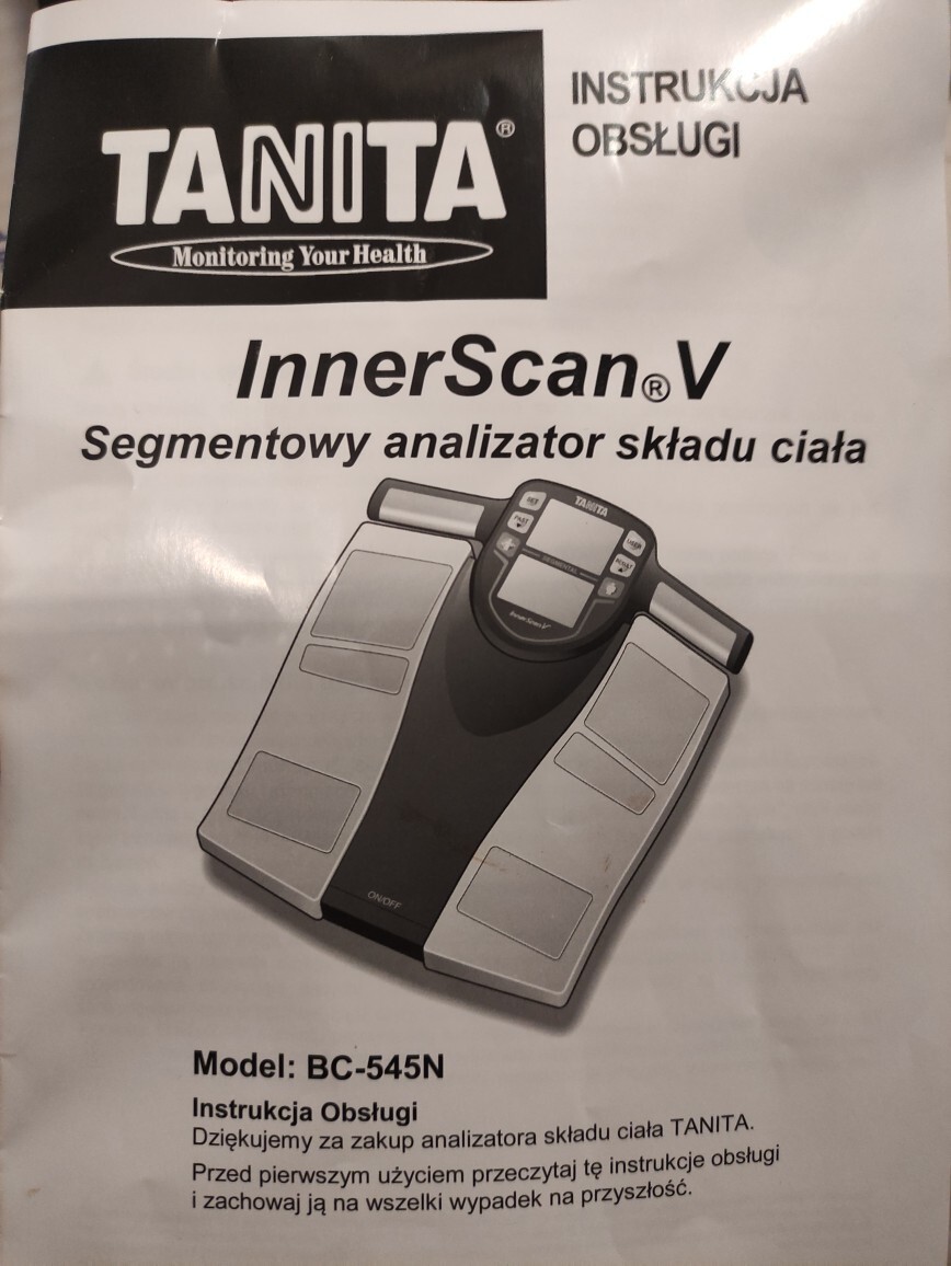 Tanita model BC-545N | Kraków | Kup teraz na Allegro Lokalnie