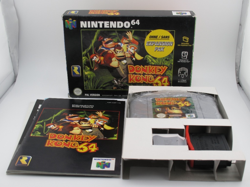 Donkey Kong 64 + Expansion Pak PAL Nintendo 64 Rzepin Kup teraz
