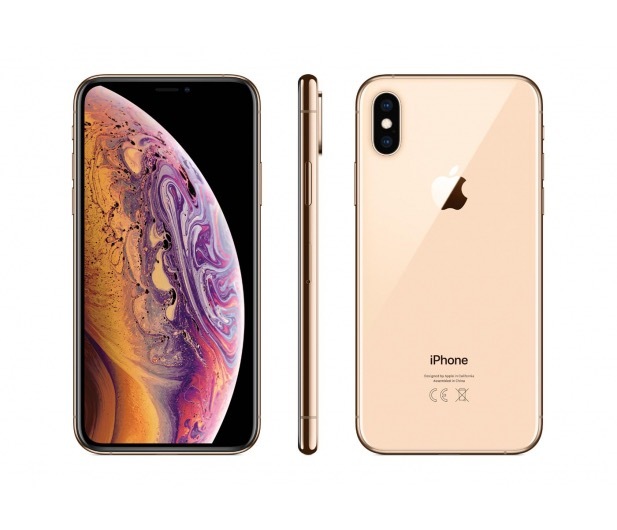 iPhone XS gold rose 64 GB zestaw, stan idealny Wysokie Mazowieckie