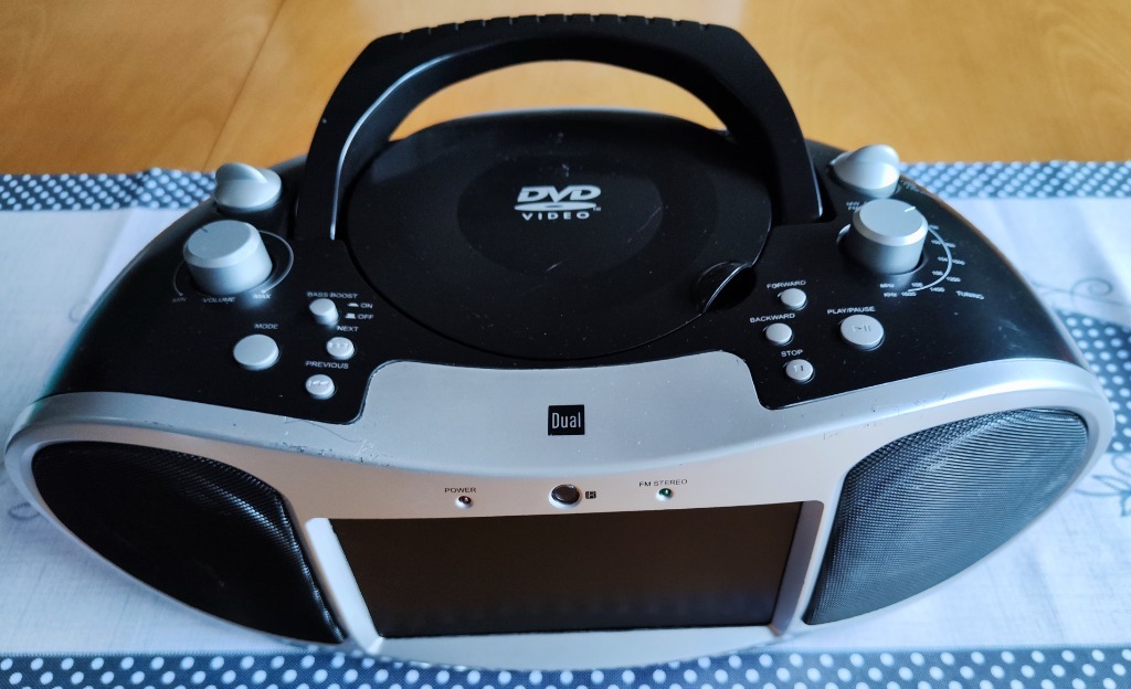 BOOMBOX DUAL PDVD 70 RADIO DVD Skórzewo Kup teraz na Allegro Lokalnie