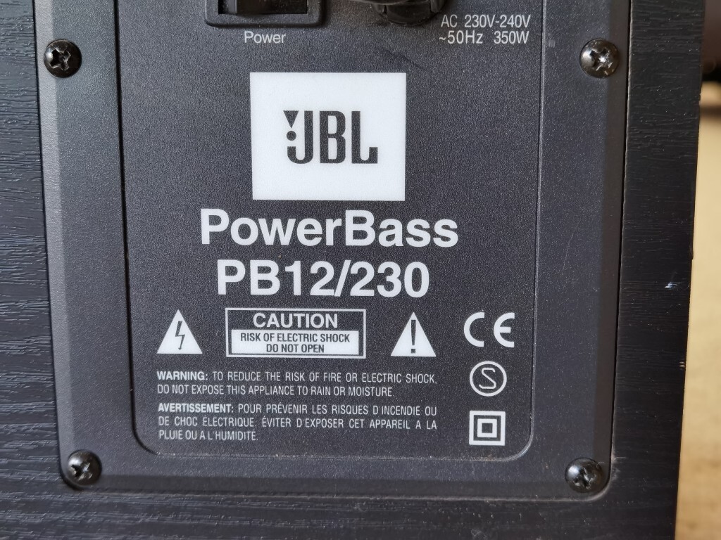 SubWoofer aktywny JBL PowerBass PB12/230 Opole Kup teraz na Allegro