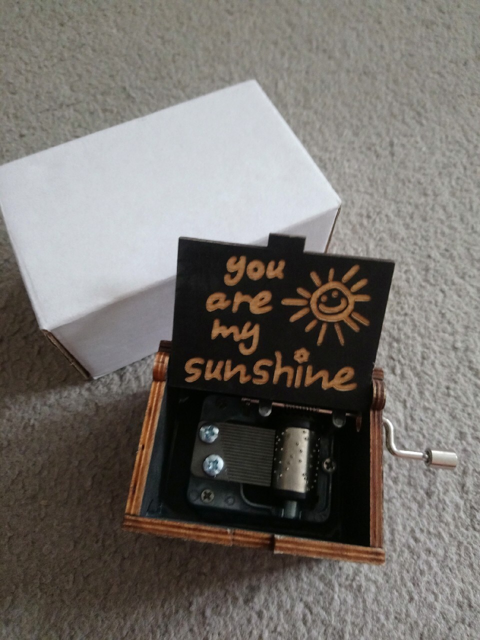 Pozytywka,, you are my sunshine,, Augustów Licytacja na Allegro