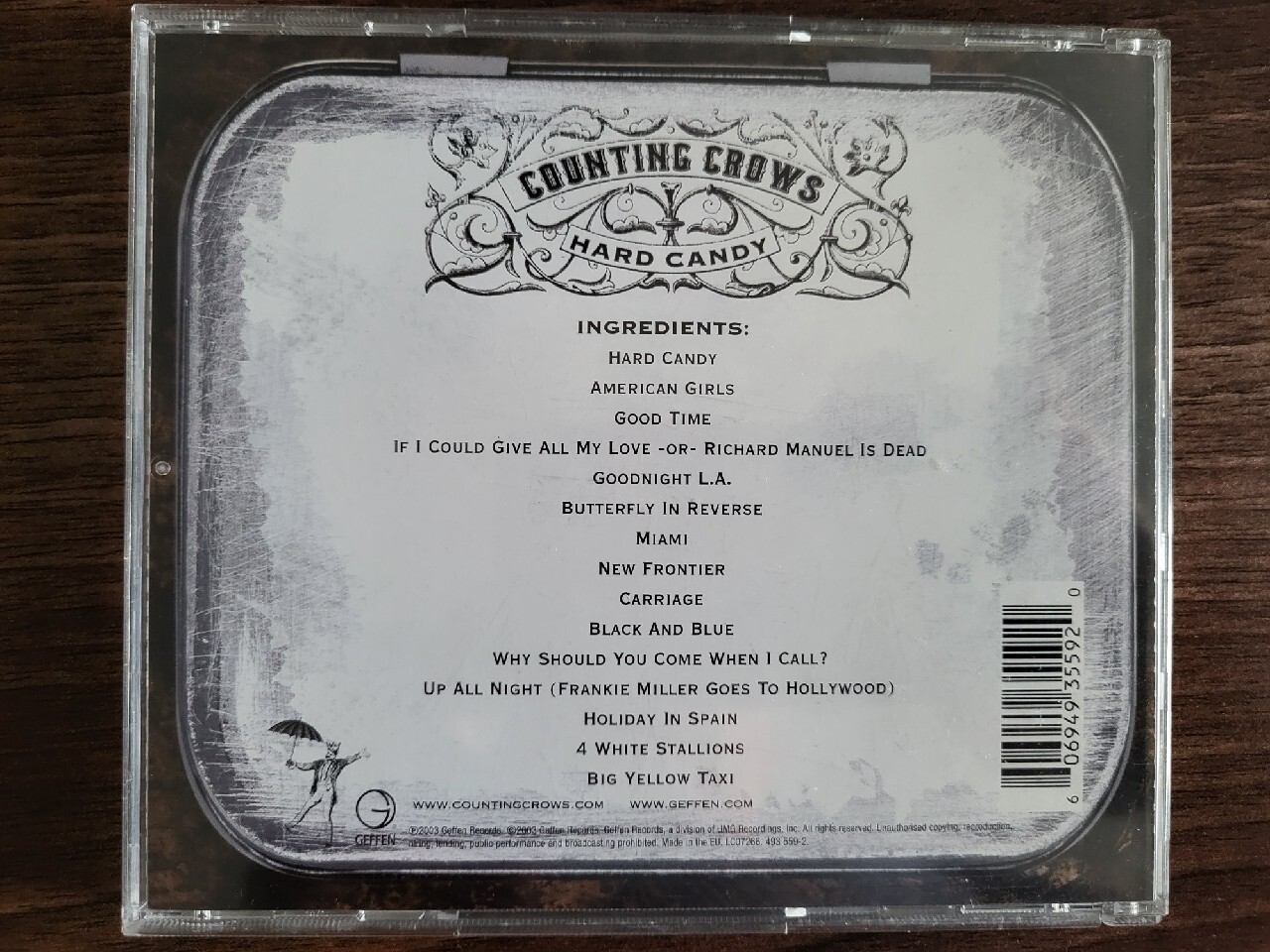 COUNTING CROWS HARD CANDY /STAN DOSKONAŁY/ Warszawa Kup teraz na