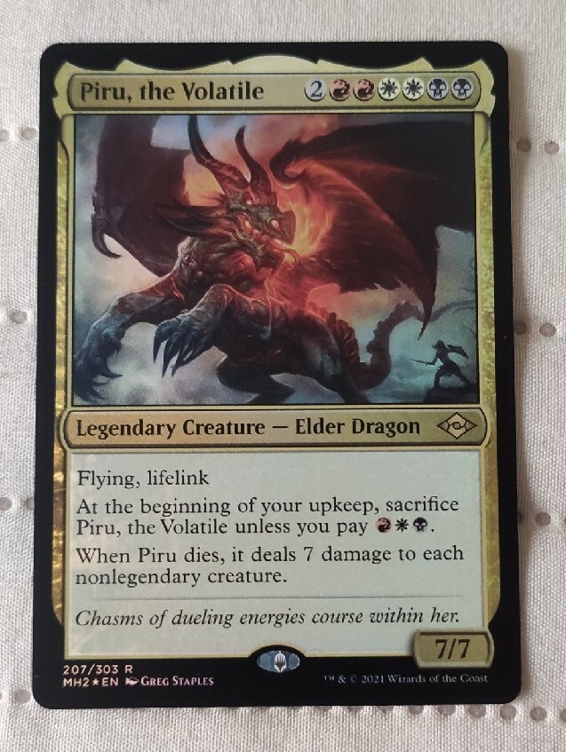 Piru, The Volatile FOIL karta Magic The Gathering Marki Kup teraz