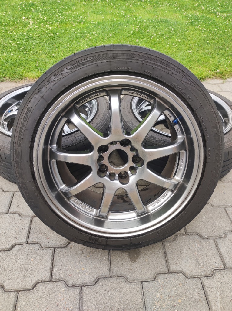 Koła Work Emotion XD9 17x8,5 Opony TOYO komplet Tarnowskie Góry