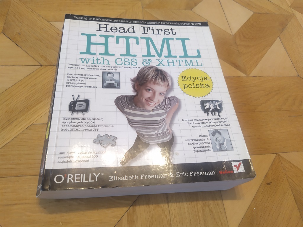 Książka Head First HTML with CSS, XHTML 2007 Legionowo Kup teraz na