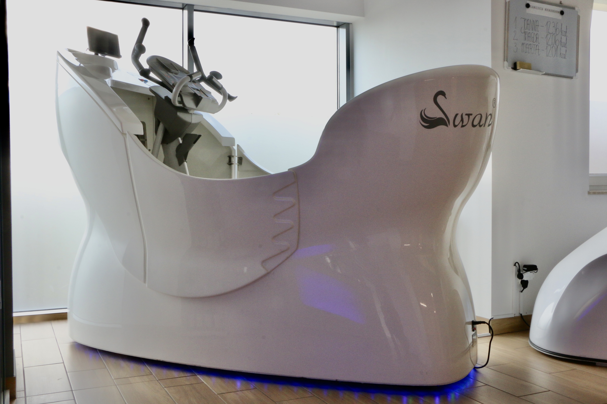 Swan Shaper, Fitness Rower Orbitrek, Studio Figura Rzeszów