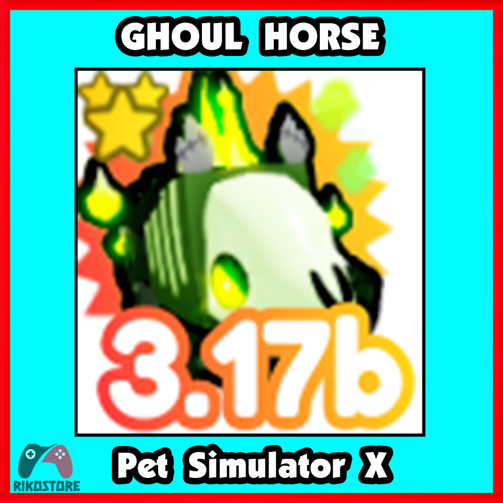 Mythical Ghoul Horse Pet Simulator X Sosnówka Kup teraz na