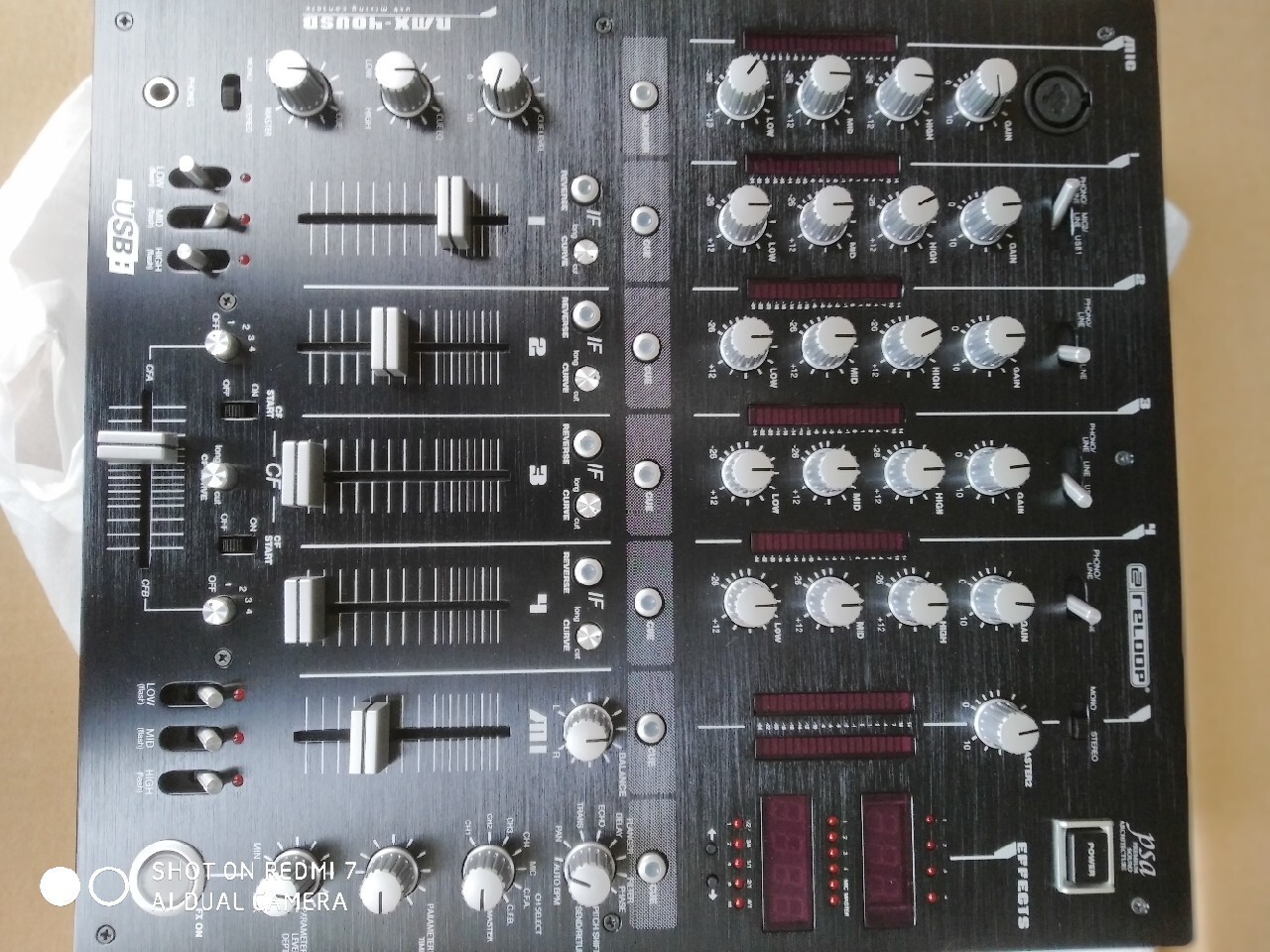 Mixer Dj Reloop RMX40 USB Czerwonki Kup teraz na Allegro Lokalnie