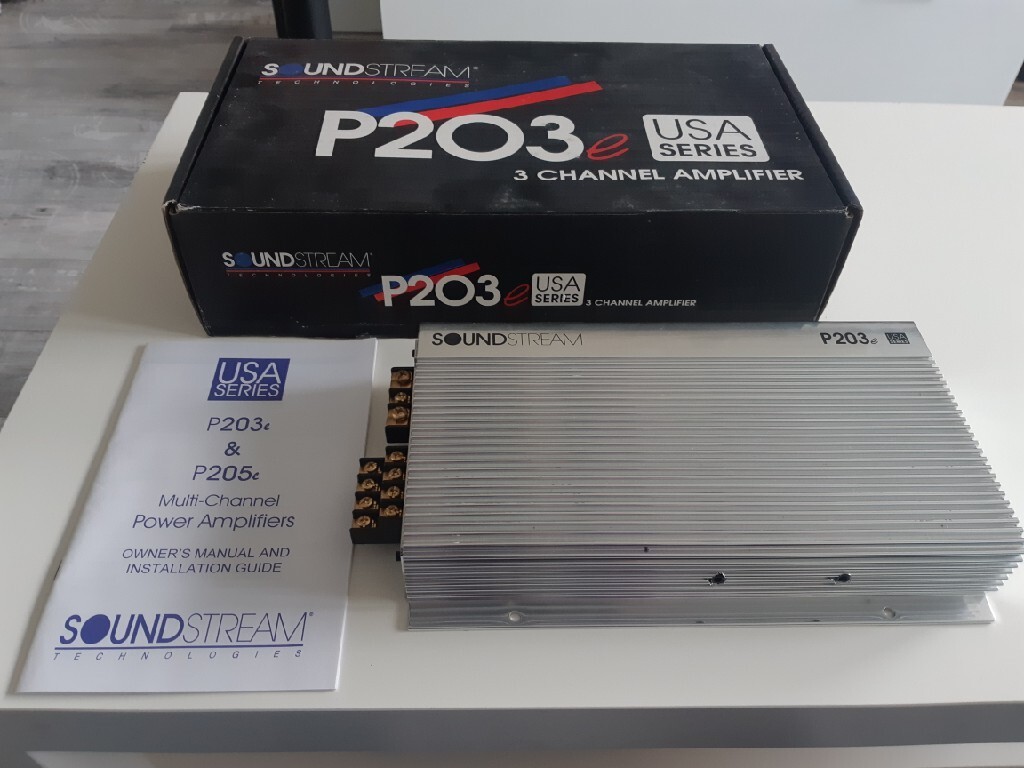 Wzmacniacz 3-kanałowy Soundstream P203e | Dąbrowa Górnicza | Licytacja