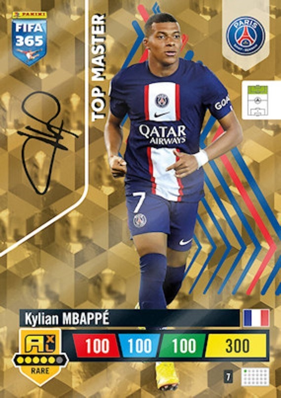 Panini FIFA 365 2023 Top Master/Rare Mbappe 7 Wrocław Kup teraz na
