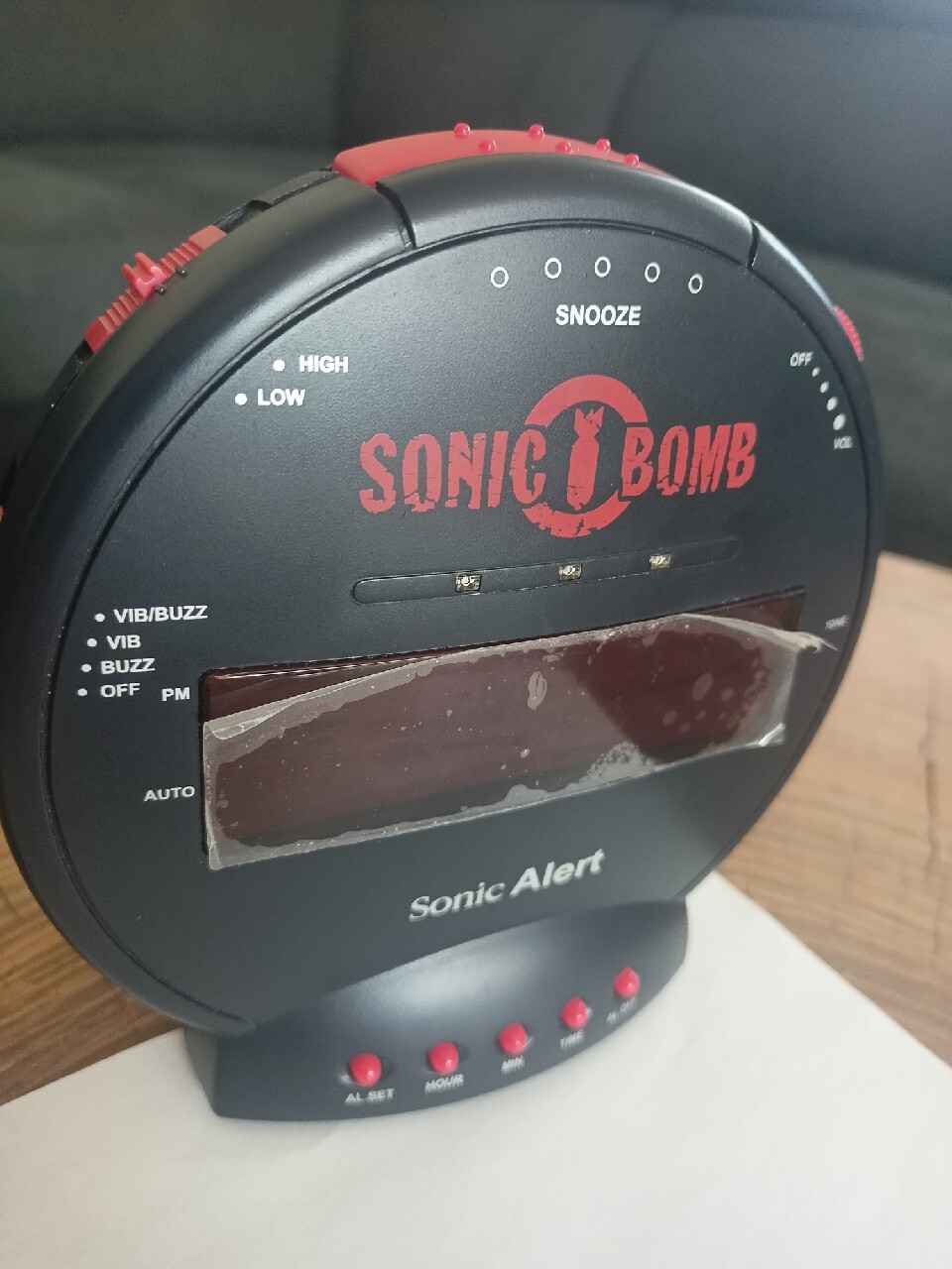 Sonic bomb najgłośniejszy budzik na ziemi Będzin Licytacja na