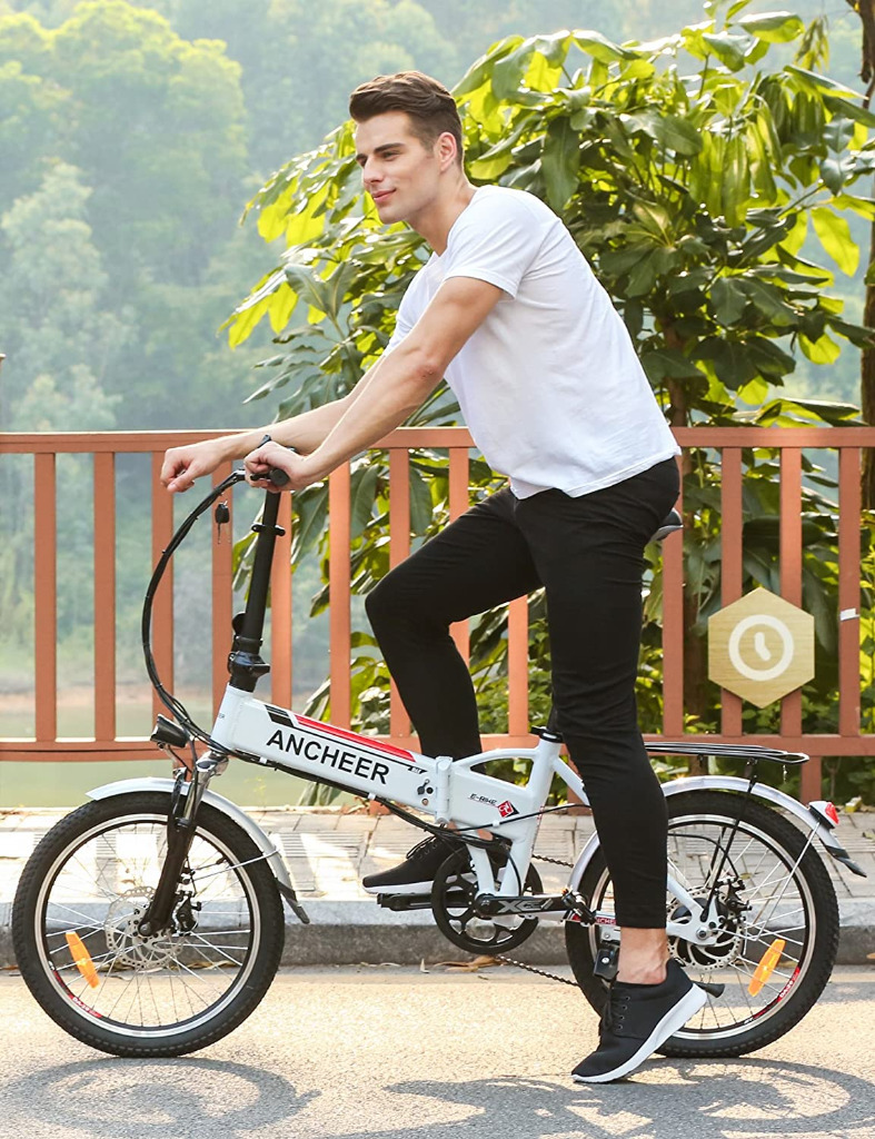 Rower elektryczny składany ANCHEER 20'' Żory Ogłoszenie na Allegro