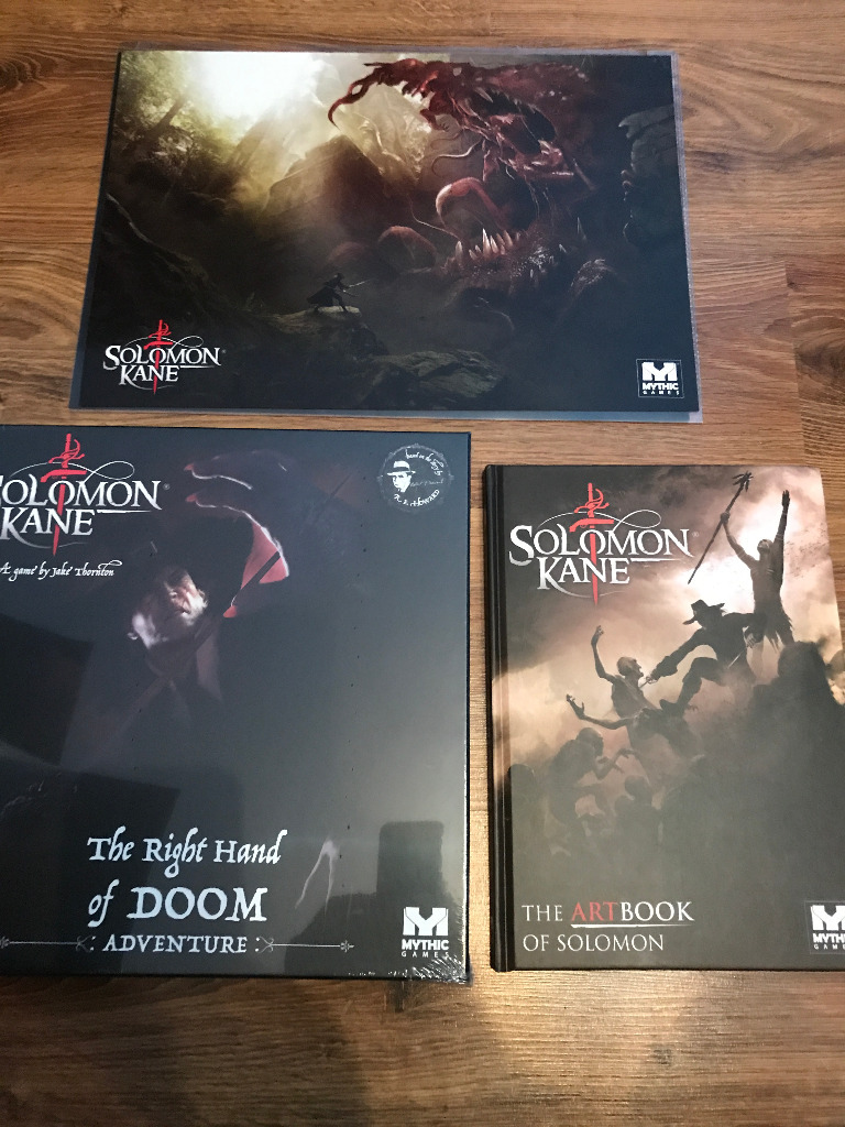 Solomon Kane Kickstarter gra planszowa POZNAŃ Kup teraz na Allegro