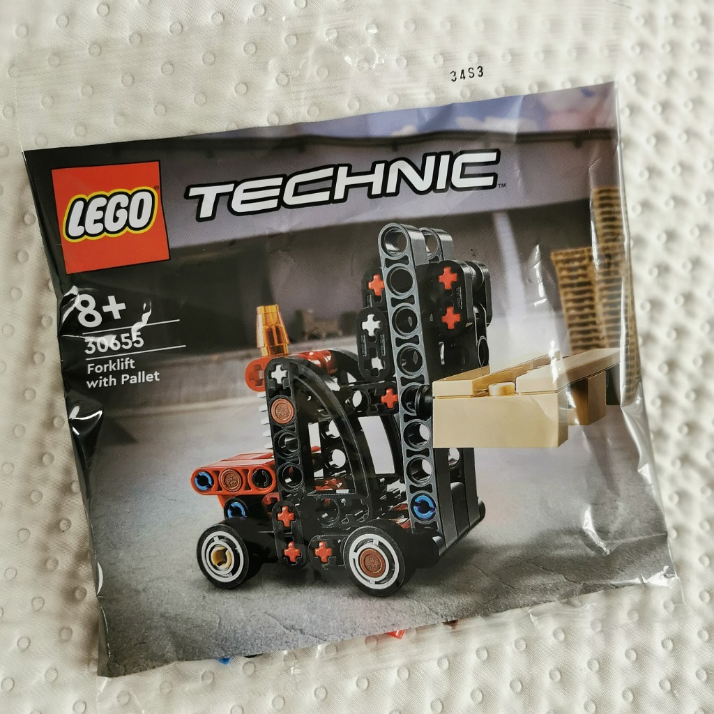 LEGO 30655 TECHNIC Forklift with pallet polybag | Siewierz | Kup teraz