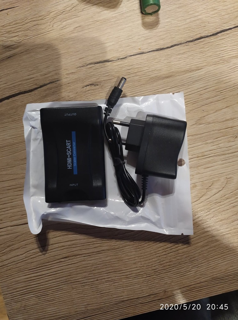 KONWERTER HDMI DO NA SCART ADAPTER AV EURO HD 2 Kup