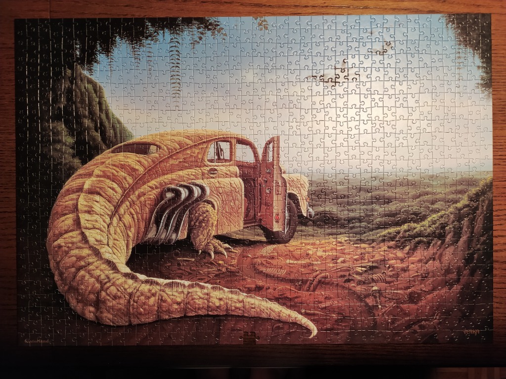 Puzzle Castorland. YERKA. ATTAK AT DAWN Łubowo Licytacja na Allegro