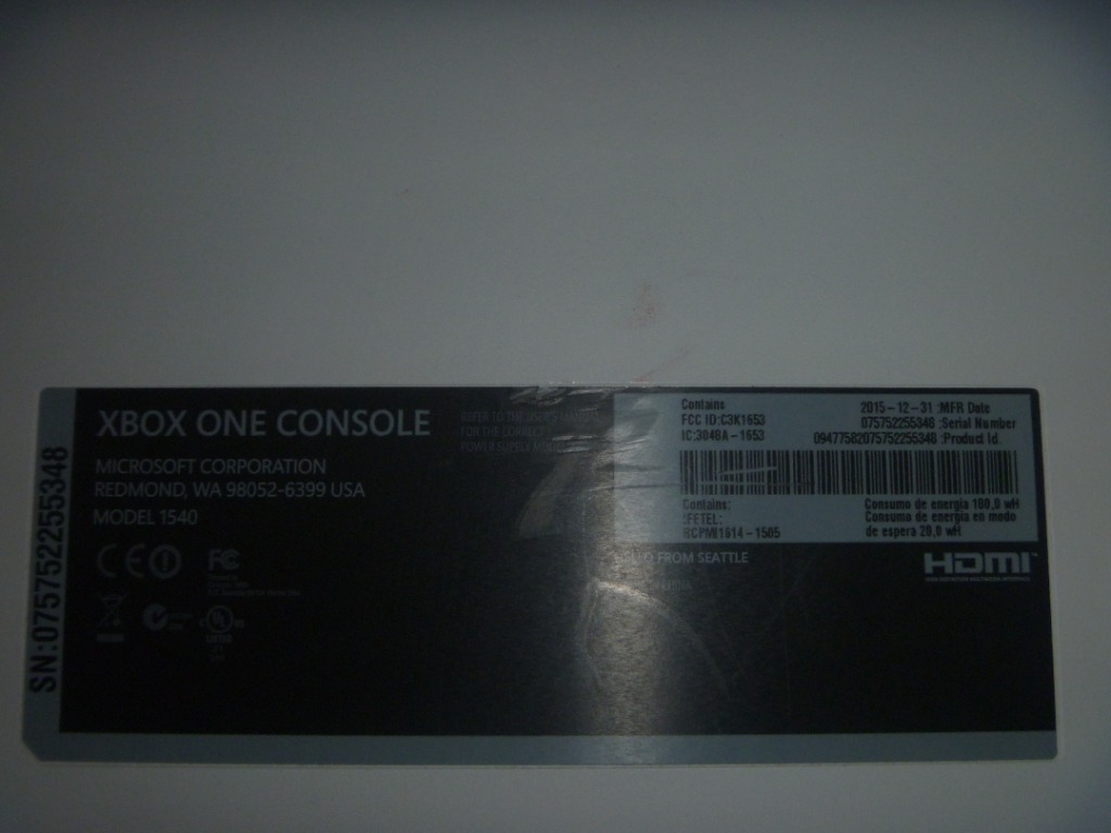 XBOX ONE CONSOLE Model 1540 Żagań Licytacja na Allegro Lokalnie