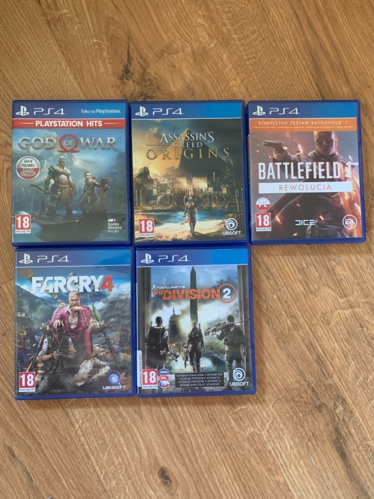 Gry do PlayStation 4 Katowice Ogłoszenie na Allegro