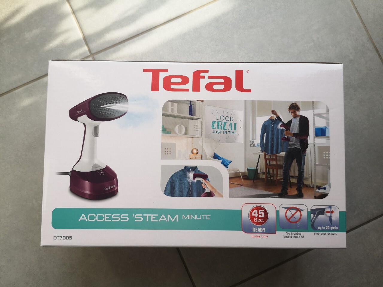 Nowa Parownica TEFAL DT7005 Access Steam Minute Koło Kup teraz na