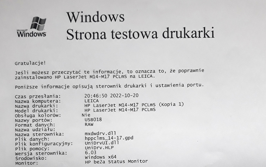 Drukarka Laserowa HP LaserJet Pro M15a z Tonerem Kielce Ogłoszenie