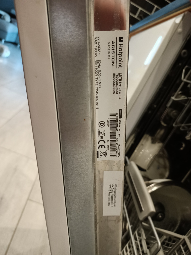 zmywarka hotpoint ariston typ dws dea 701 b Siemyśl Ogłoszenie na