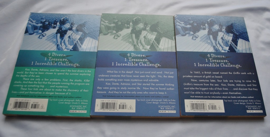 DIVE GORDON KORMAN THE DISCOVERY THE DEEP DANGER Warszawa Kup teraz