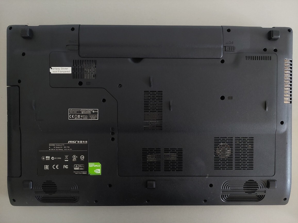 Laptop MSI MS175A gamingowy Wrocław Kup teraz na Allegro Lokalnie