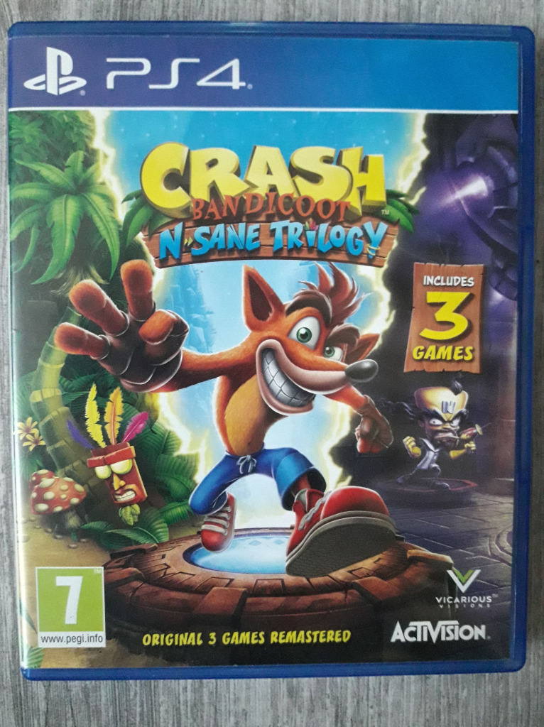Gra Crash Bandicoot N. Sane Trilogy PS5/PS4 Legnica Kup teraz na