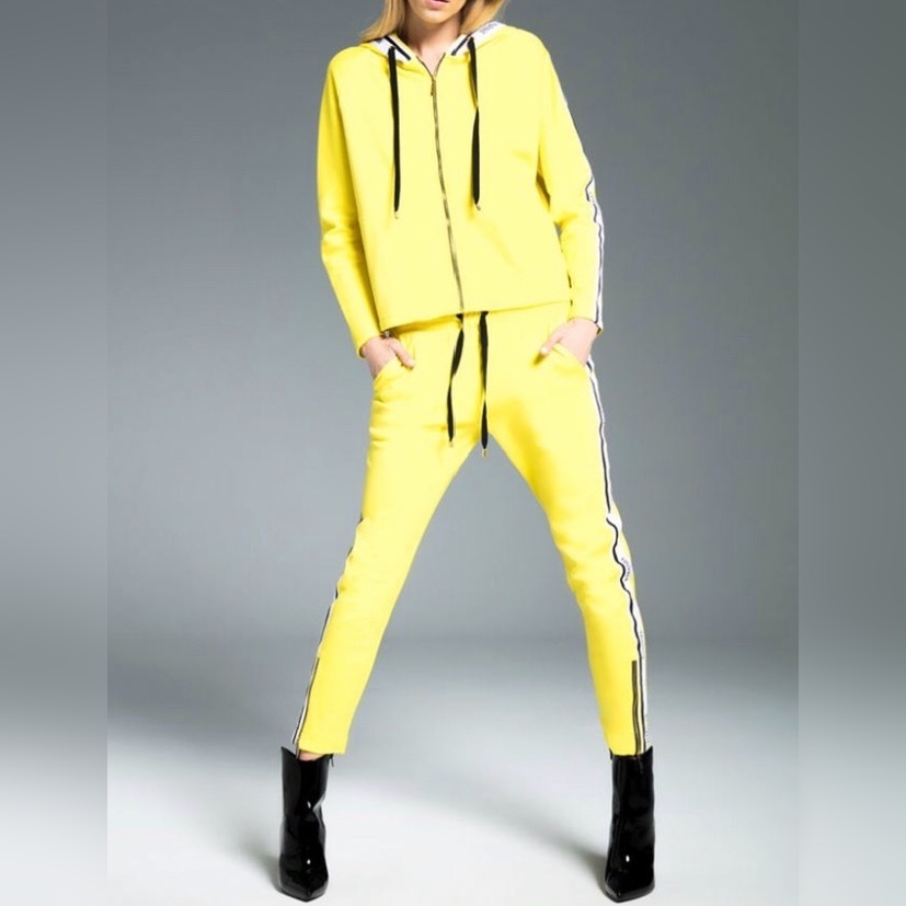 Mikko La Mania spodnie dresy żółte r. 38 Złotniki Kujawskie Kup