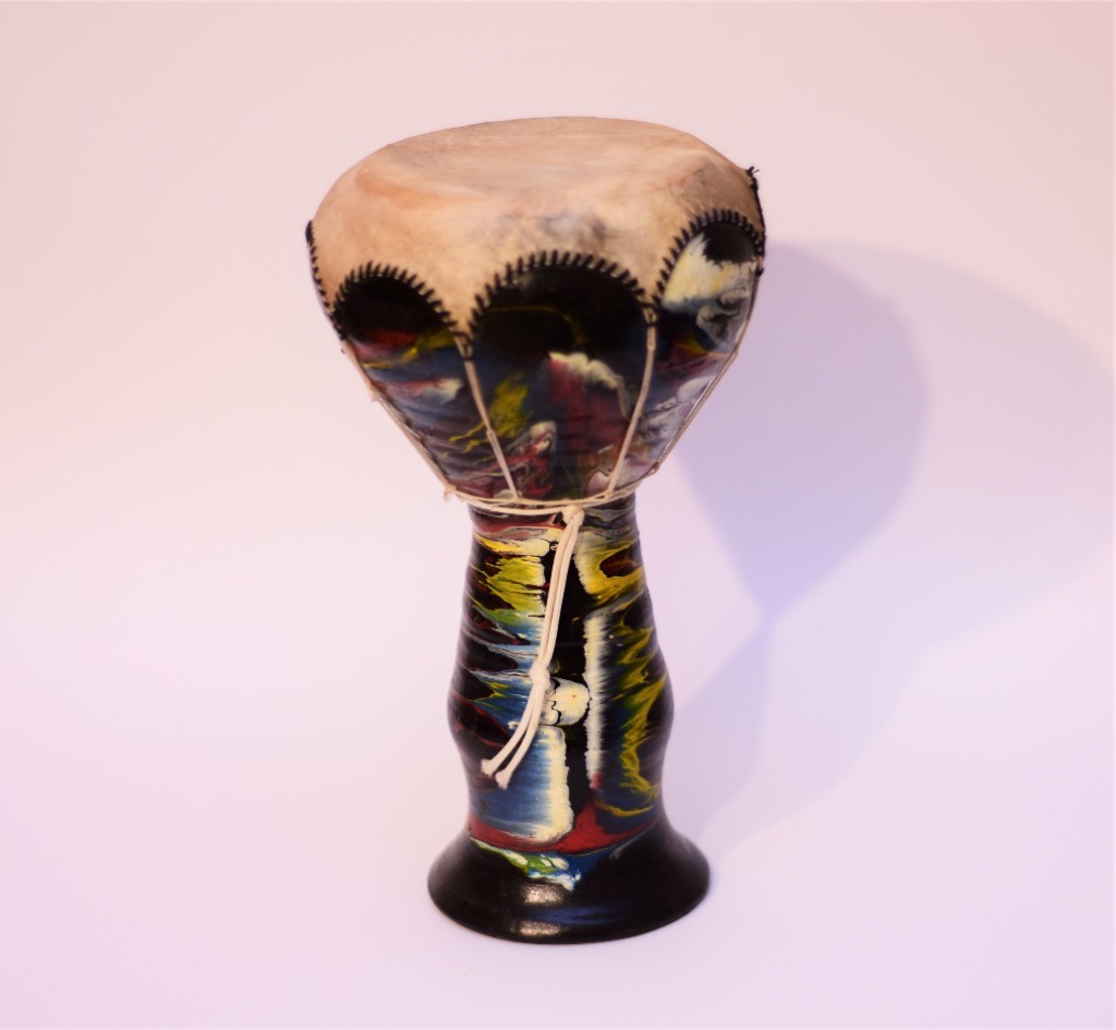 Bębenek afrykański Djembe ceramiczny Jelenia Góra Kup teraz na