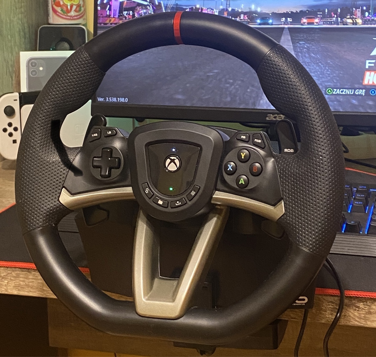 Kierownica HORI Racing Wheel Overdrive | Zwoleń | Kup teraz na Allegro