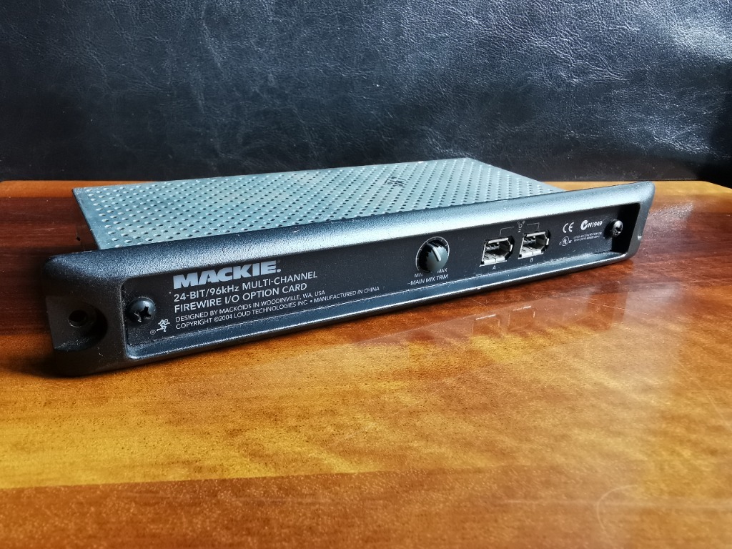 MACKIE ONYX FIREWIRE CARD 24bit/96kHz karta I/O Sandomierz Kup