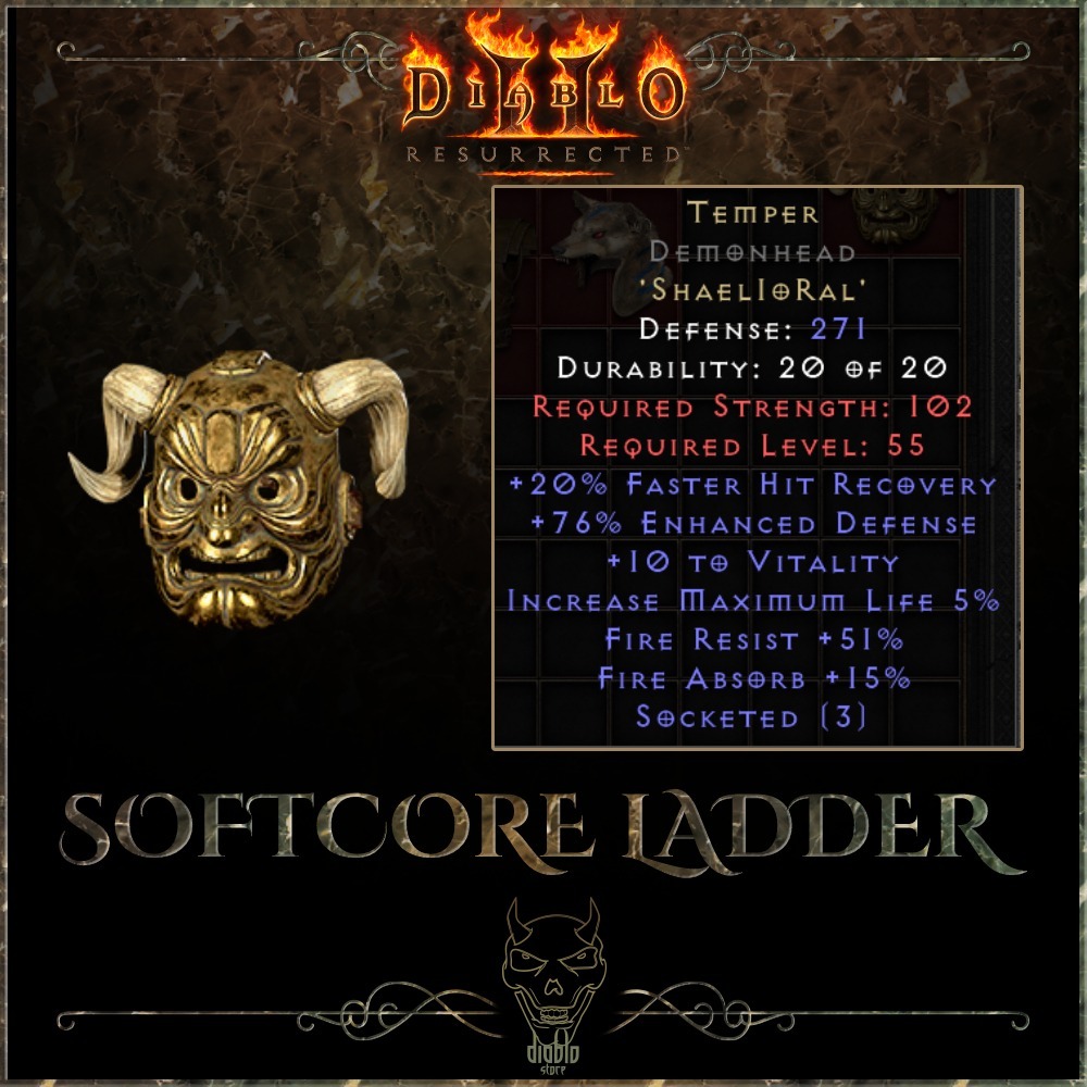 Diablo 2 Resurrected LADDER 2.6 Temper Charaker Kraków Kup teraz na
