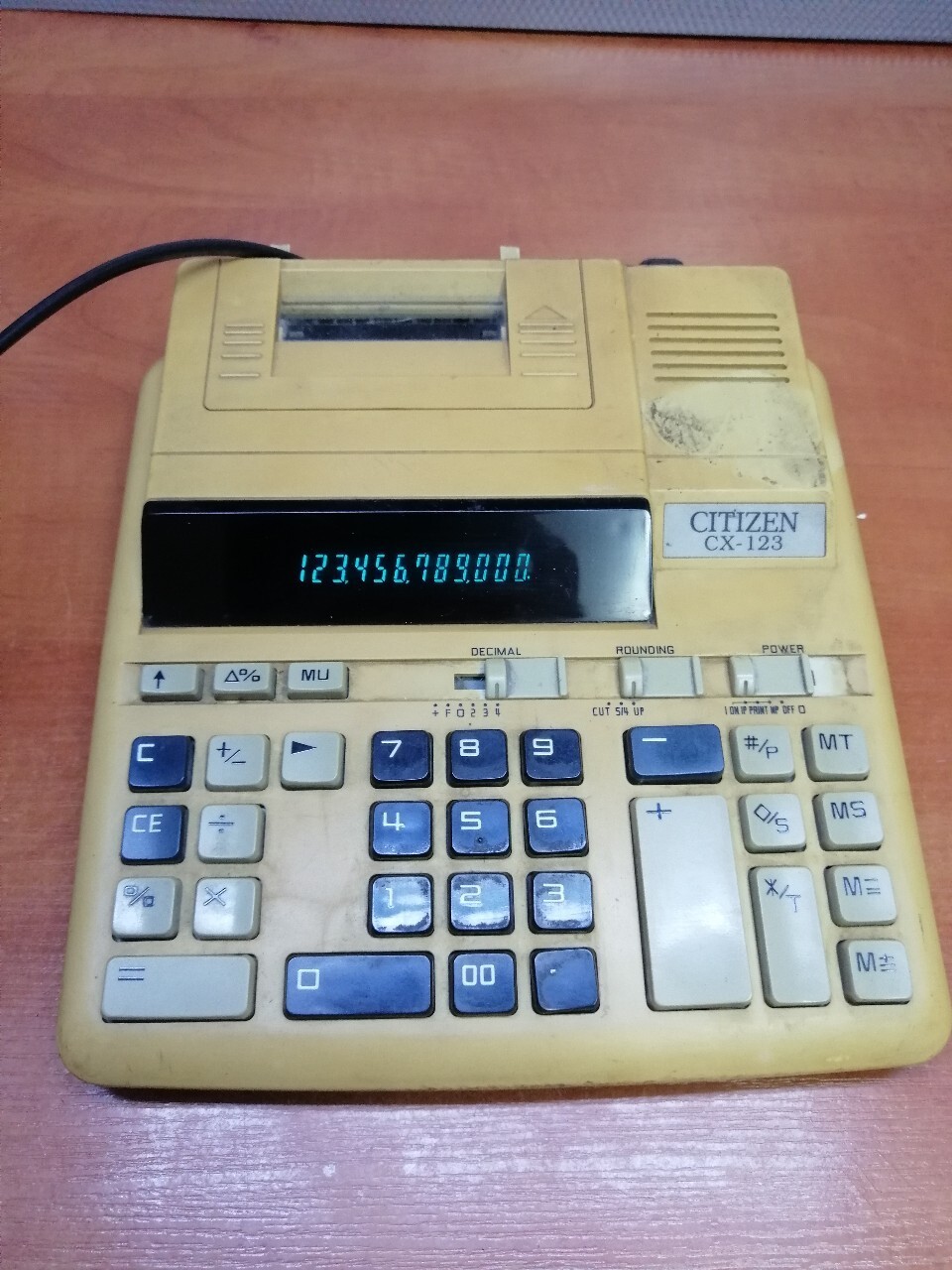 KALKULATOR Z DRUKARKĄ CITIZEN CX123 Trzebinia Licytacja na Allegro