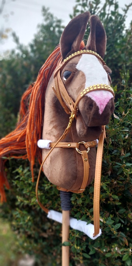 Hobby horserealistyczne oczy ogłowie z ekoskóry Gdańsk Kup teraz na Allegro Lokalnie