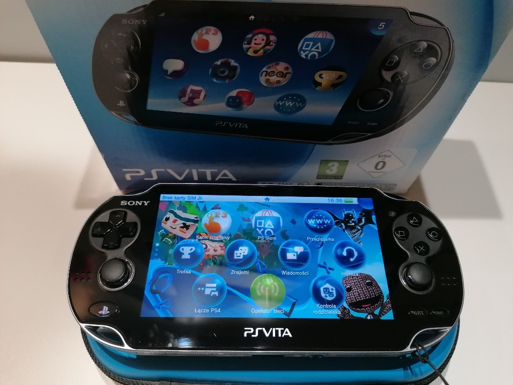 PS Vita / PlayStation Vita / WiFi / GSM / 8GB Łódź Kup teraz na