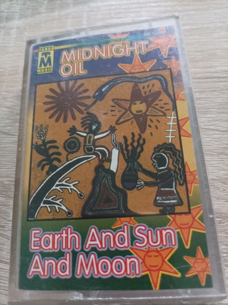 KASETA MIDNIGHT OIL EARTH AND SUN AND MOON Elbląg Licytacja na