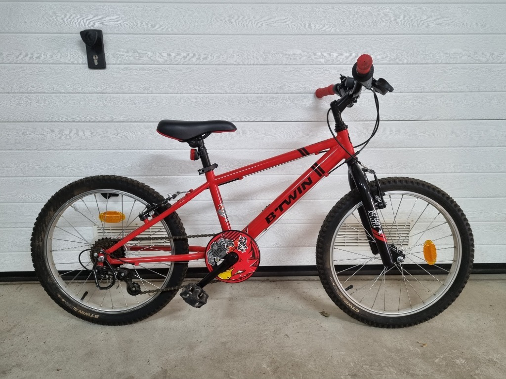 Rower Decathlon B'Twin 20" Racingboy 320 czerwony Żary Kup teraz na