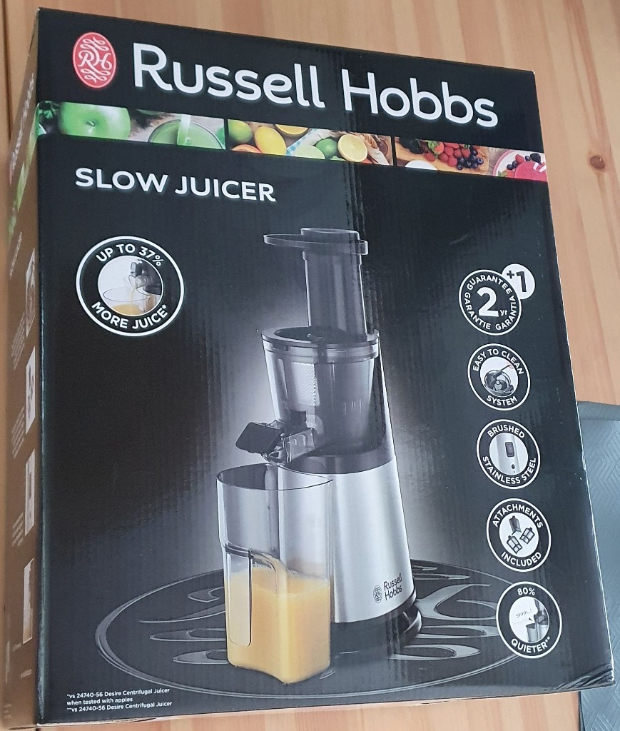 Russel Hobbs Slow Juicer sokowirówka Gaj Licytacja na Allegro