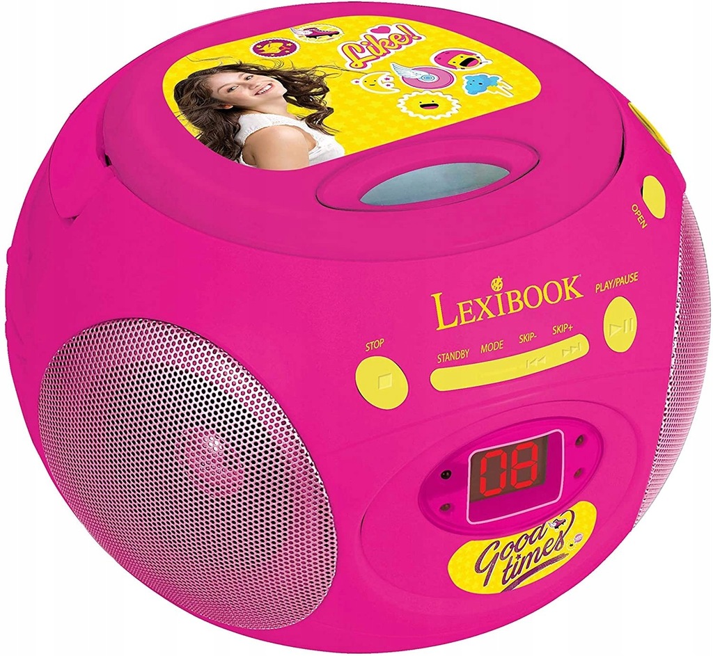 Radio CDPlayer Boombox lexibook Soy Luna 10913477199 oficjalne